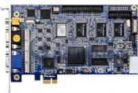 GeoVision 55-1240X-080 Model GV-1240A DVR Combo Capture Video Card, 8 Video Inputs / 8 Audio Input, 240 fps total viewing/recording at CIF (120 fps at D1), Includes Geovision Software and Drivers, GV-Multi Quad Card Support, GV-Loop Through Card Support, GV-NET/IO Card Support, Video Compression Format Geo MPEG (551240X080 551240X-080 55-1240X080 GV1240A GV 1240A GV-1240) 
