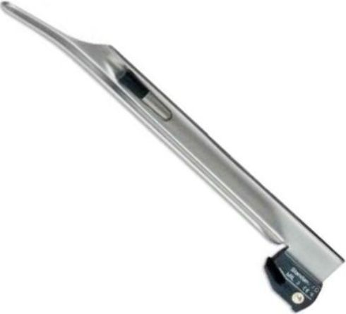 SunMed 5-5133-03 Conventional Standard /D Miller, Medium Adult, Single Use, Size 3, Blades compatible with all Conventional laryngoscope systems, Surgical stainless steel, Cool, low power consumption LED, Rugged & durable illumination, Safety heel inhibits blade from contaminating handle, Dimensions 198 x 15mm (5513303 55133-03 5-513303)
