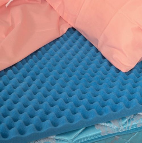 Mabis 552-7948-0052 Queen-Size Convoluted Bed Pads, Convoluted surface helps with weight distribution and air circulation, Ideal for prevention and treatment of decubitus ulcers (552-7948-0052 55279480052 5527948-0052 552-79480052 552 7948 0052)