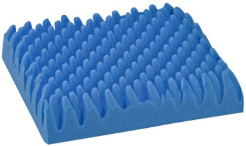 Mabis 552-8004-0000 Convoluted Foam Chair Pad, 16 x 18 x 4, Convoluted surface helps with weight distribution and air circulation, Ideal for prevention and treatment of decubitus ulcers (552-8004-0000 55280040000 5528004-0000 552-80040000 552 8004 0000)