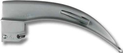 SunMed 5-5243-03 GreenLine F/O Left Hand Adult Macintosh Size 3, Blades compatible with all Fiber Optic laryngoscope green systems, Satin finish surgical stainless steel virtually eliminates glare, Horizontal flange extends fully to tip of blade, Illumination on RIGHT side, Superior cool illumination on left side, Dimensions 130 x 22mm (5524303 55243-03 5-524303)