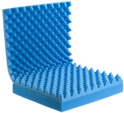 Duro-Med 552-8005-0000 S Convoluted Foam Chair Pads with Seat, Size 18