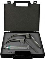 SunMed 5-5282-42 F/O SunFlex Tip Mac, Blades compatible with all Fiber Optic laryngoscope ISO 7376 green systems, Surgical stainless steel, English profile with channel to help visualize epiglottis, Precise control articulated tip to elevate the epiglottis, Superior cool illumination on left side, Set includes E-Mac Sizes 3 and 4, Handle, Lamp and carry case (5528242 5-5282-42 5 5282 42) 