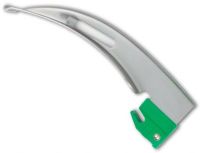 SunMed 5-5332-03 GreenLine/D Sterile Disposable Medium Adult Fiber Optic Blade Macintosh Size 3, Fits with AMS Anesthesia, Associates, Heine, Propper, Rusch and Welch Allyn, Answers the professional’s request for a non-plastic disposable and suitable for everyday hospital use, Polished acrylic stem produces exceptional illumination (5533203 55332-03 5-533203) 