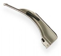 SunMed 5-5335-04 Large Adult GreenLine/D All-Metal Macintosh Laryngoscope Blade, 4 Size, 155mm Length, 25mm Height, Flexible fiber optic bundle protected in black plastic sheath, Designed with three ball bearings in the heel for secure handle attachment, Beaded tip reduces tissue trauma, Constructed of surgical grade 303/304 stainless steel (5533504 55335-04 5-533504) 