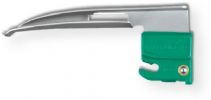 SunMed 5-5337-00 GreenLine/D Sterile Disposable Newborn Fiber Optic Blade Robertshaw Size 0, Fits with AMS Anesthesia Associates, Heine, Propper, Rusch and Welch Allyn,, Answers the professional’s request for a non-plastic disposable and suitable for everyday hospital use, Polished acrylic stem produces exceptional illumination (5533700 55337-00 5-533300) 