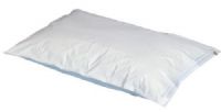 Mabis 554-8041-1900 Plastic, Vinyl Pillow Protector, Waterproof and hypoallergenic, Soft, cool and breathable, Extends the life of pillows, Fits standard size pillow, Made of 100% vinyl, Machine washable with rust resistant zipper, Size 21" x 27" (554-8041-1900 55480411900 5548041-1900 554-80411900 554 8041 1900) 