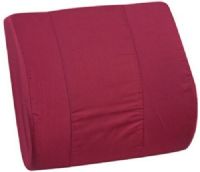 Mabis 555-7300-0700 Standard Lumbar Cushion w/ Strap, Burgundy, Lumbar support helps ease lower back pain, Orthopedic design helps keep spine in proper alignment (555-7300-0700 55573000700 5557300-0700 555-73000700 555 7300 0700) 