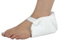 Mabis 555-8070-1900 Heel Protector, 1 Hook & Loop Strap, 1 Pair, Helps prevent decubitus ulcers and further injury, Contour design fits heel, Adjustable hook and loop strap for a custom fit, 100% polyester, Hand washable, One size fits most (555-8070-1900 55580701900 5558070-1900 555-80701900 555 8070 1900) 