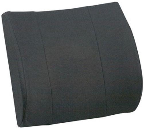 Mabis 555-7302-0200 RELAX-A-Bac Lumbar Cushion w/ Insert, Black, Lumbar support helps ease lower back pain, Sturdy composite board insert provides increased support (555-7302-0200 55573020200 5557302-0200 555-73020200 555 7302 0200)
