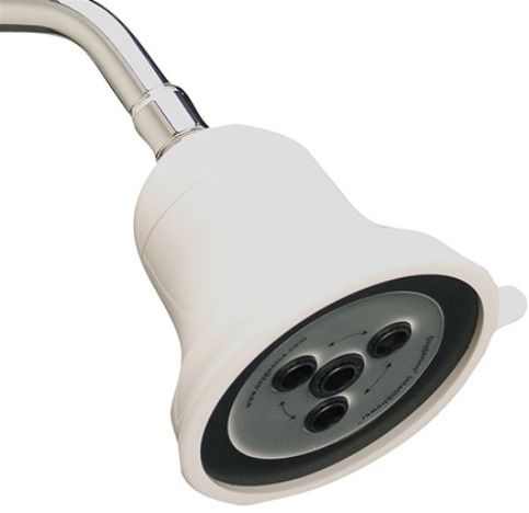 Oxygenics 55525 IntelliShower Showerhead, 60 PSI, equivalent PSI to other 2.5 gallon per minute showerheads Gallons per Minute, 160 F maximum Operating Temperature, 20 psi - 150 psi Pressure Range, Internal components increase durability and eliminate clogging, mineral build-up and corrosion, White Finish, UPC 010147555257 (55-525 55 525)