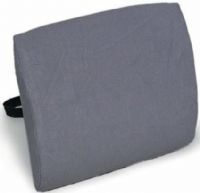 Duro-Med 555-7959-0300 S Contoured Back Cushion with Straps, Size 14-1/2" x 13", Provides effective lumbar support, Grey (55579590300 S 555 7959 0300 S 55579590300 555 7959 0300 555-7959-0300) 