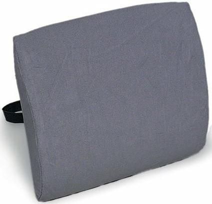 Duro-Med 555-7959-0300 S Contoured Back Cushion with Straps, Size 14-1/2