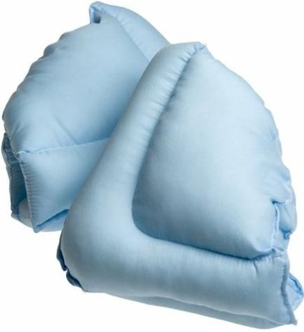 Duro-Med 555-8088-0100 S Comfort Heel Pillow with Fiber Fill and Polyester/Cotton Cover, Convenient hook and loop closure for ease of use (55580880100 S 555 8088 0100 S 55580880100 555 8088 0100 555-8088-0100)