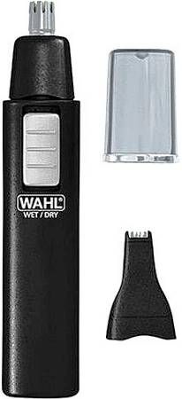 Wahl 5567-200 Ear Nose & Brow; Personal trimmer for grooming ear, nose, and brow; Precision ground blades; Wet and dry operation; Rinses clean under running water; Rotating cutting head with professional quality cutting blades, detail head and protective cap; UPC 043917556727 (5567200 5567 200 556-7200)