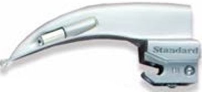 SunMed 5-5851-00 Macintosh Blades English Profile with LED Lamp, Neonate Size 0, Macintosh laryngoscope design is predominant choice among curved blades, Flange extends all the way down to distal tip, Soft matte finish virtually eliminates reflection and glare, Cool white LED illumination delivers 35000 hours of use (5585100 55851-00 5-585100)
