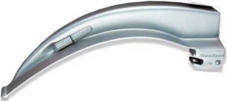 SunMed 5-5851-04 Macintosh Blades English Profile with LED Lamp, Large Adult Size 4, Macintosh laryngoscope design is predominant choice among curved blades, Flange extends all the way down to distal tip, Soft matte finish virtually eliminates reflection and glare, Cool white LED illumination delivers 35000 hours of use (5585104 55851-04 5-585104)