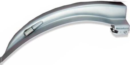 SunMed 5-5851-05 Macintosh Blades English Profile with LED Lamp, X-Large Adult Size 5, Macintosh laryngoscope design is predominant choice among curved blades, Flange extends all the way down to distal tip, Soft matte finish virtually eliminates reflection and glare, Cool white LED illumination delivers 35000 hours of use (5585105 55851-05 5-585105)