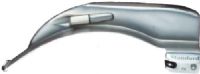 SunMed 5-5852-03 Macintosh Blades American Profile Medium Adult Size 3 with LED Lamp; Macintosh laryngoscope design is predominant choiceamong curved blades; Smooth gentle spatula curve extends from the lock to the beak of the blade to indirectly raise the epiglottis effectively; Blade design resembles that of a reverse Z-flange, facilitating greater access during intubation (5585203 55852-03 5-585203) 