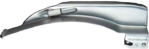 SunMed 5-5852-35 Macintosh Blades American Profile Extended Med. Adult Size 3.5 with LED Lamp; Macintosh laryngoscope design is predominant choiceamong curved blades; Smooth gentle spatula curve extends from the lock to the beak of the blade to indirectly raise the epiglottis effectively; Blade design resembles that of a reverse Z-flange, facilitating greater access during intubation (5585235 55852-35 5-585235)