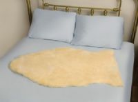 Mabis 559-8079-0000 Deluxe Natural Sheepskin, Helps prevent decubitus ulcers, Made of 100% natural wool, Approximate size: 8 to 9 sq. ft. (36" x 36"), Machine washable (559-8079-0000 55980790000 5598079-0000 559-80790000 559 8079 0000) 