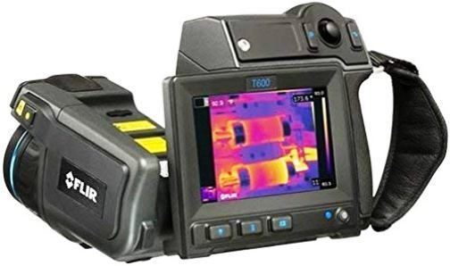 FLIR 55903-1017 Model T600-NIST-45 Thermal Imaging IR Camera with Wi-Fi, NIST Calibration, 45 Lens and FLIR Tools+, Built-in Touch Screen 4.3