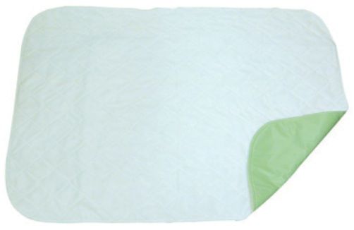 Mabis 560-7053-0000 3-Ply Quilted Reusable Underpad, Helps protect bedding, furniture, and wheelchairs from moisture, 100% brushed polyester top layer wicks moisture away from skin, Waterproof bottom layer helps prevent leakage, Oversized top layer prevents pad from rolling, Machine washable, 30
