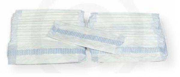 Mabis 560-7024-0000 Super-Absorbant Disposable Liners, 25 per Bag, Helps reduce urine odor and skin irritations, Easy to position and reposition adhesive tape, Can be used with reusable incontinent pants or regular underwear, 500cc capacity polymer filler, One size fits most, generously sized 7