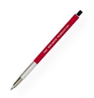 Koh-I-Noor 5611C Technigraphic Lead Holder with Clip; Features a classic red barrel and knurled metal finger grip; Takes a wide range of lead diameters; Assorted color-coded push buttons for lead degree identification; Shipping Weight 0.03 lb; Shipping Dimensions 6.00 x 0.25 x 0.25 in; UPC 014173278692 (KOHINOOR5611C KOHINOOR-5611C TECHNIGRAPHIC-5611C OFFICE DRAWING) 
