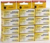 Primera 56121 Blue Ribbon (12 Pack) For use with Signature Z1 CD/DVD Printer, Prints up to 200 print areas per ribbon, UPC 665188561219 (56-121 56 121 561-21) 
