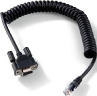 Intermec 5892RJD9-1 Serial Data Coiled RJ to D9 Cable For use with PB2 and PB3 Mobile Printers, Connects the printer to a host computer (5892RJD91 5892RJD9 1) 