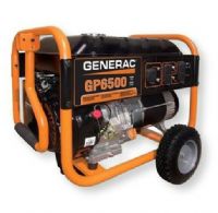 Generac 5946-GP6500-CARB GP Series 6500 Watt Portable Generator, Yellow and Black; Hour meter featuring maintenance reset tracks your usage and monitors your maintenance cycles; Large capacity fuel tank with fuel gauge extends run time; Automatic low oil level shutdown protects you from engine damage; UPC 696471059465 (GENERAC 5946GP6500CARB GENERAC 5946 GP6500-CARB GENERAC 5946-GP6500-CARB GENERAC 5946 GP-6500-CARB GENERAC 5946/GP6500/CARB GENERAC 5946 GP 6500 CARB) 
