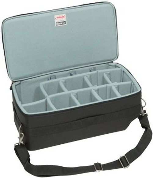 SKB 5DZ-2011-TT iSeries 2011-7/2011-8 Think Tank Designed Zippered Divider Set, Fits 3i-2011-7 or 3i-2011-8 cases, Heavy duty hook-and-loop tabs, 3 Nylon dividers, 7 Nylex-wrapped closed cell foam dividers, High contrast grey interior, Nylon strap handles and shoulder strap, Nylex-wrapped closed cell fitted foam liner, 7