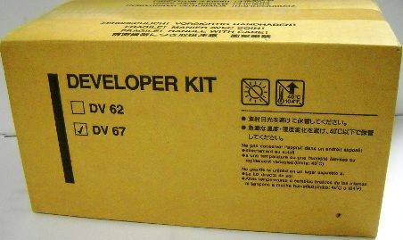 Kyocera 5PLPXCVAPKX Model DV-62 Developer Unit Kit For use with FS1800 FS1800+ FS1900 and FS3800 Printers, 300000 pages yield, New Genuine Original OEM Kyocera Brand (5PLP-XCVAPKX 5PLP XCVAPKX DV62 DV 62)