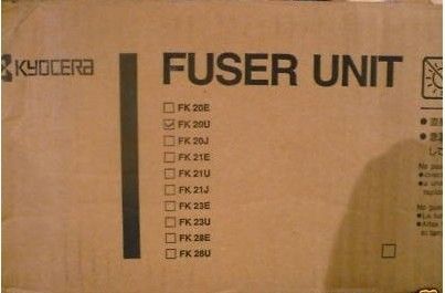 Kyocera 5PLPZSGAAK1 Model FK-20 Fuser Unit For use with FS1600+ Printer, New Genuine Original OEM Kyocera Brand (5PL-PZSGAAK1 5PLP-ZSGAAK1 5PLPZ-SGAAK1 FK20 FK 20)