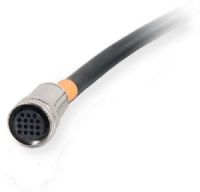 RapidRun 60004 Multi-Format Runner Cable; Black; Color Code: Orange; Runner cable available in a CMG or CMP (plenum) rated jacket for commercial installations; Delivers crisp video and high fidelity audio from source device to display; UPC 757120600046 (RAPID60004 RAPID-60004 MULTIFORMAT60004 RAPID-RUN-60004 CABLE-60004) 