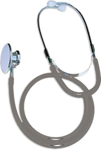 SunMed 6-0027-42 Dual Head Stethoscope, Gray, Molded one piece Y tubing, High sensitivity lightweight, Non-chill ring, Anodized aluminum chestpiece, Chrome plated brass binaurals, White plastic eartips, Superior acoustics, 31 overall length, Latex free (6002742 60027-42 6-002742)