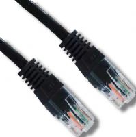 BTX 601BK CAT5e Assembly, 1ft Length, Available In Black Color; Provides stranded UTP Cat 5e Cable Rated at 350 MHz Band Width; Cat 5e Approved RJ45 Plugs; Zero Clearance Protective Molded Boot with Snagless Strain Relief Ends; UL listed; Weigth 0.05 Lbs (BTX601BK BTX 601BK 601 BK BTX-601BK 601-BK) 