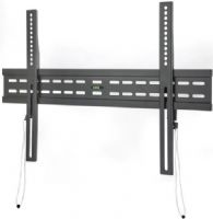 Level Mount 600F Ultra Slim Flat Fixed Panel Mount Fits Flat Panel TV’s 32-55” and up to 200 Lbs., For Indoor/Outdoor use, UL Listed/Approved, Only .5” from the wall, Built-in Bubble Level, Stud Finder & all Hardware included, Fixed Position, Extension Arms included, 2 piece design, Matte Black Powder-Coat Finish, Mounts to Wood, Concrete or Metal, UPC 785014013986 (60-0F 600-F) 