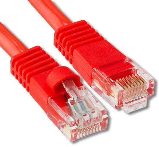 BTX 610RE CAT5e Assembly, 10 ft Length, Available In Red Color; Provides stranded UTP CAT5e cable rated at 350 MHz band width; CAT5e approved RJ45 plugs; Zero clearance protective molded boot with snagless strain relief ends; UL listed; Weigth 0.5 Lbs (BTX610RE BTX 610RE 610 RE BTX-610RE 610-RE)