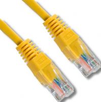 BTX 614YE CAT5e Assembly, 14 ft Length, Available In Yellow Color; Provides stranded UTP CAT5e cable rated at 350 MHz band width; CAT5e approved RJ45 plugs; Zero clearance protective molded boot with snagless strain relief ends; UL listed; Weigth 0.7 Lbs (BTX614YE BTX 614YE 614 YE BTX-614YE 614-YE) 