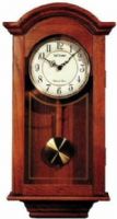 River City Clocks 6023C Classic Regulator Wall Clock, Cherry Finish; Movement: Genuine Seiko quartz; Power: One " C" cell battery (not included); Chimes: 4/4 chimes, hourly strike, volume control, night silence; Choice of Westminster or Whittington (switch on movement), UPC 757456997995 (6023-C 6023 C 6023) 