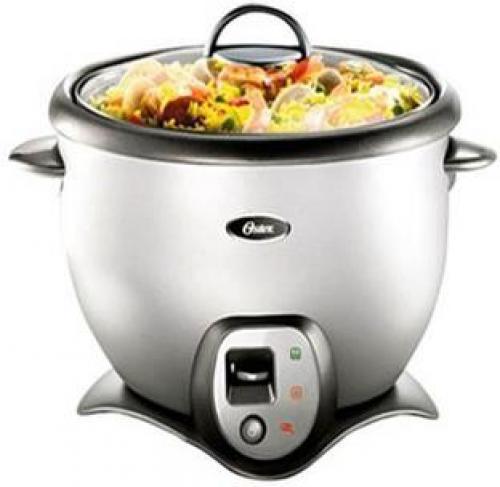 Oster 220 volts rice cooker 6029 Silver Finish 10 Cup Rice Cooker