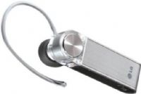 LG 60529305 Model HBM-570 Bluetooth Headset, Dual mic for noise reduction and Echo cancellation, Harmony of metallic design, Name Alert function reports caller ID of incoming calls, Talk time up to 5 hours, Standby time up to 150 hours, Includes 3 different sized ear buds to provide a more comfortable fit, UPC 097738569107 (605-29305 6052-9305 60529-305 HBM570 HBM 570) 