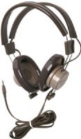 Califone 610-41 Model 610 Binaural Dynamic Headphones, Gray/Beige, Replaceable 5’ straight cord with 1/4” mono plug, Impedance 130 Ohms, Response Bandwidth 50-12000 Hz, Sensitivity 103 dB, Steel-reinforced dual headstraps are fully adjustable to comfortably fit younger students and adults, Rugged headstraps with recessed wiring for safety (61041 610 41) 