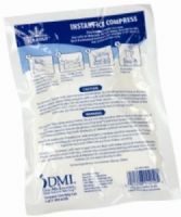 Mabis 612-0012-9850 Junior Instant Ice Compress, Bulk, 50 per Case, Squeeze to activate, Remains cold for 30 minutes, Recommended for muscular pain relief and to reduce swelling, Remains flexible when activated, Disposable - 1 time use only, Latex Free , 4-3/4" x 6-1/2" (612-0012-9850 61200129850 6120012-9850 612-00129850 612 0012 9850) 