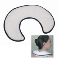 Mabis 616-4512-0000 TheraBeads Neck Rest, Microwaveable moist heat therapy, Contour design cradles the neck and shoulder area, Includes a white, machine washable cover, Moist heat for maximum relief, Latex Free, 13" x 10", 1 Neck Rest (616-4512-0000 61645120000 6164512-0000 616-45120000 616 4512 0000) 