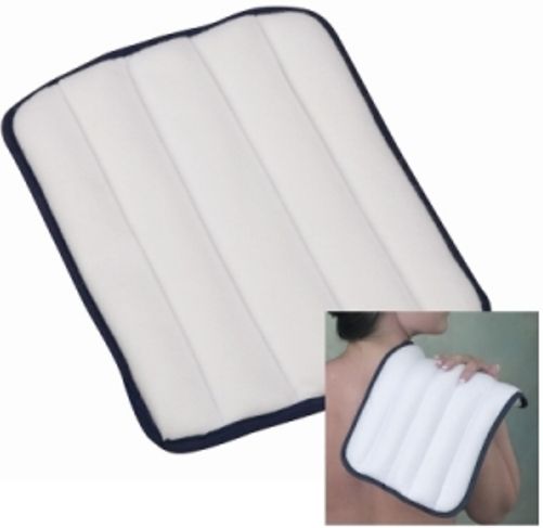 Mabis 616-4503-0000 TheraBeads Standard Pack, Microwaveable moist heat therapy, Ideal for shoulders, knees and back, Includes a white, machine washable cover, Moist heat for maximum relief, Latex Free, 9