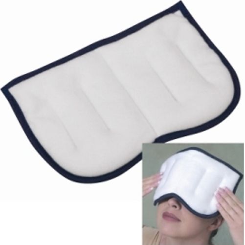 Mabis 616-4509-0000 TheraBeads Sinus Pain Relief, Microwaveable moist heat therapy, Helps assist in providing fast, safe and effective relief from sinus pressure and headache pain, Includes a white, machine washable cover, Moist heat for maximum relief, Latex Free, 6