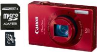 Canon 6171B001-2-KIT PowerShot ELPH 520 HS Digital Camera Red with 8GB Micro SD Card, 3.0-inch TFT Color LCD Monitor, 12x Optical Zoom, Optical Image Stabilizer and 28mm Wide-Angle lens, 4.0 (W) - 48.0mm (T) Focal Length, 4x Digital Zoom, Maximum Aperture f/3.4 (W) - f/5.6 (T), Shutter Speed 1-1/4000 sec., UPC 837654979471 (6171B0012KIT 6171B0012-KIT 6171B001-2KIT 6171B001 2-KIT) 